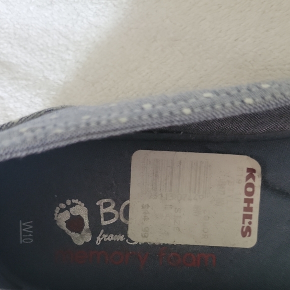 BOBS from Skechers Blue Polka Dot Flats - Picture 3 of 3